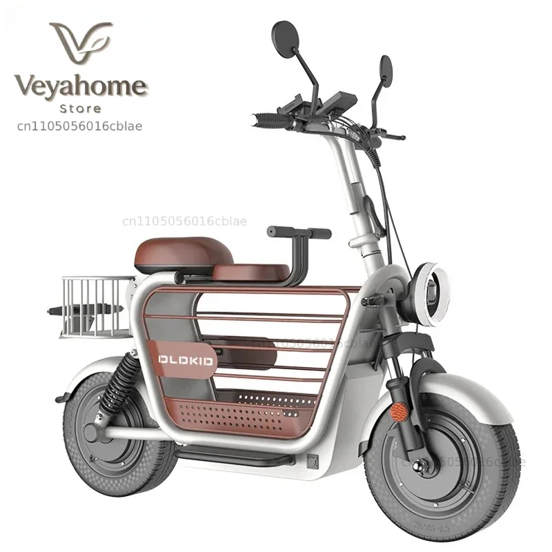 2026New models 48V400W 14inch electric bike electric bicycles for adults folding electric bicycle carrying pets