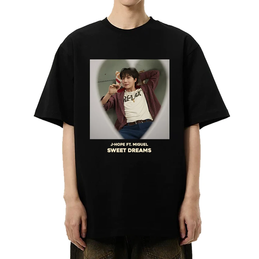 

J-Hope Hope Sweet Dream Tshirts Summer Fashion Y2k Graphic T shirt 2025 Kpop Men Women short sleeve T-shirts Unisex Cotton Top