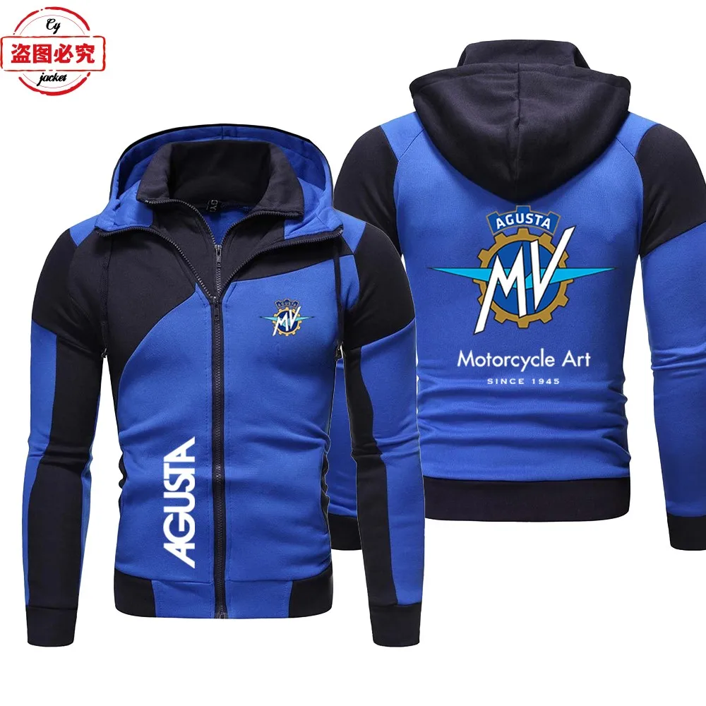 MV Agusta Motorcycle Logo Motorcycle Jacket Racing Suit Loose Men's Top Casual Sweater Hoodie