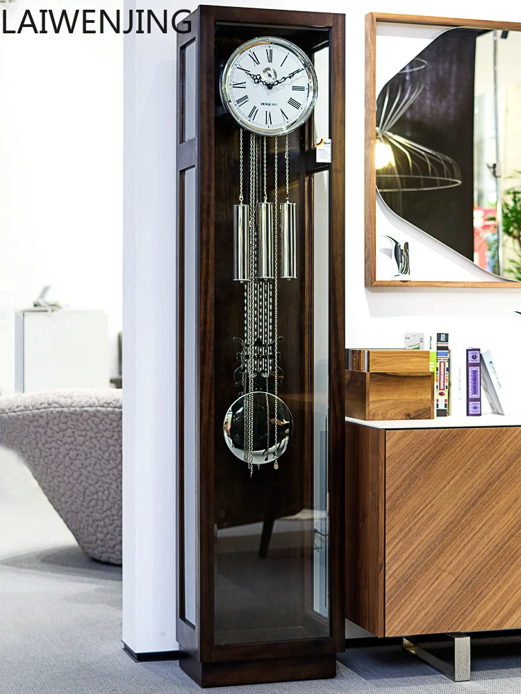 

MJY European Style Floor Clock Living Room Creative Modern Mechanical Floor Clock