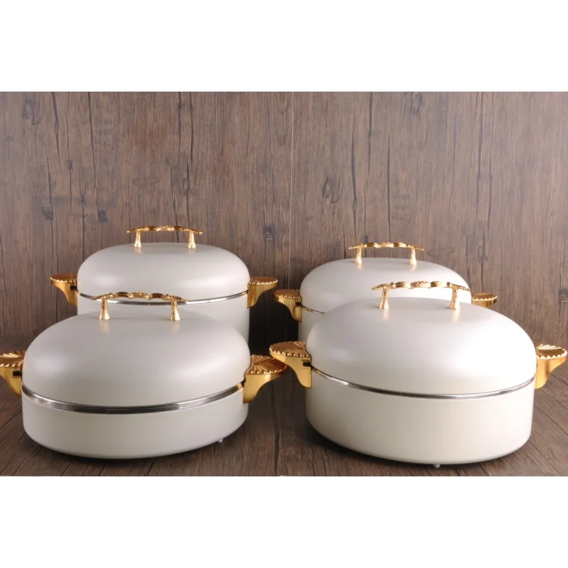 

STLFHigh Quality Big Capacity 2.5L+3.5L+4.5L+5.5L Hot Pot Sets Food Warmer 4PCS Insulated Casserole Food Warmer for Ramadan