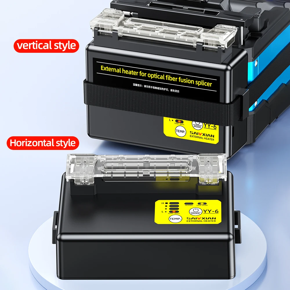 SAIXIAN giuntatrice a fusione in fibra ottica forno di riscaldamento esterno 300core fibra ottica nuda esterna riscaldamento a nucleo singolo corpo in metallo