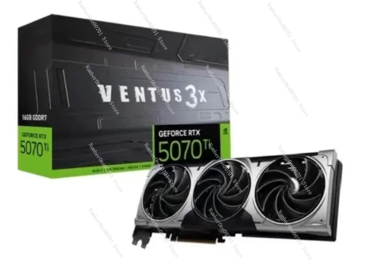 GeForce RTX 5070 Ti 16G VENTUS 3X OC новая игровая видеокарта