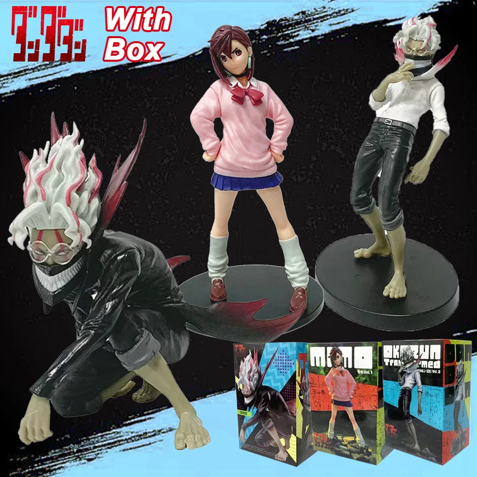 Figurines d'anime Dandadan Figure Momo Ayase Figurine 17 cm Takakura Ken Okarun Figurine PVC figurines d'action modèle jouets ornements cadeaux