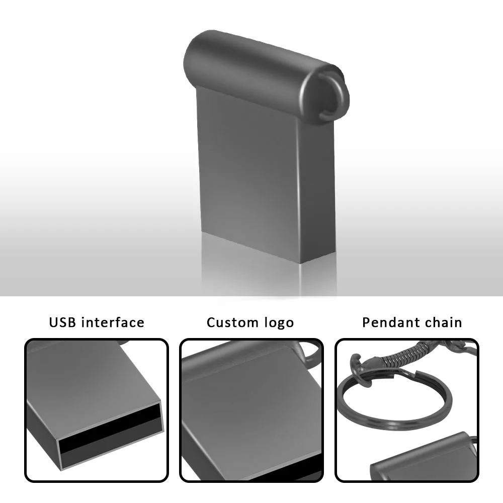 جديد سوبر ميني المعادن usb فلاش حملة 4/ 8/16 جيجابايت صغيرة بندريف ذاكرة عصا 64 جيجابايت 32 جيجابايت تخزين جهاز مقاوم للماء u القرص بندريف