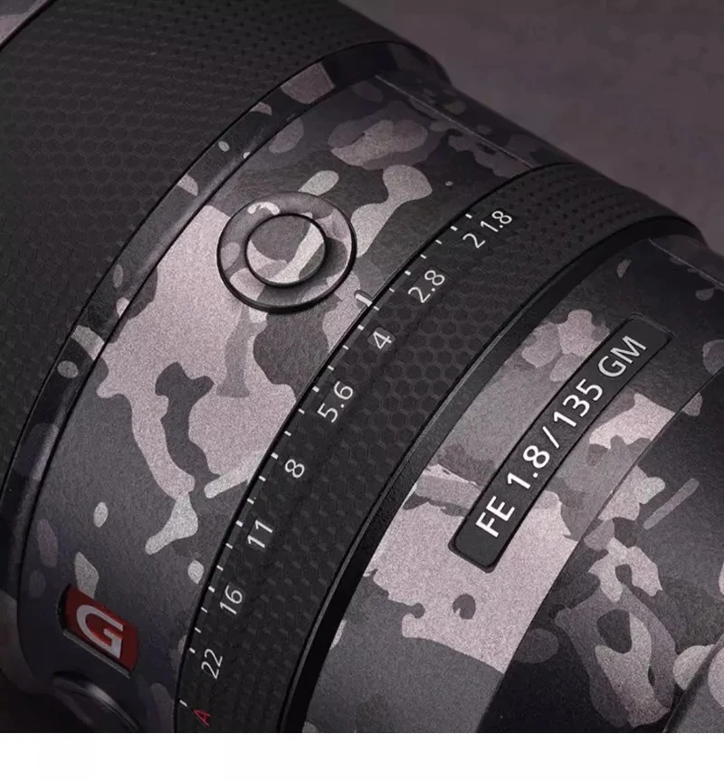For Sony FE 135mm F1.8 GM Lens Sticker Protective Skin Decal Vinyl Wrap Film Anti-Scratch Protector Coat