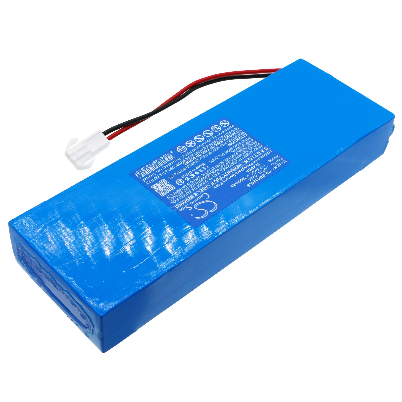 CS Replacement Battery For Gama Sonic Solar Lighting Fixtures GS12_8V60 3000mAh / 38.40Wh Vacuum