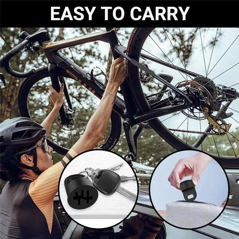 Y47A Ebike Battery Cover 3 Pack for Powerpack 500 725 750 545Wh, Bicycle Battery Protection Accessories, Plastic Black