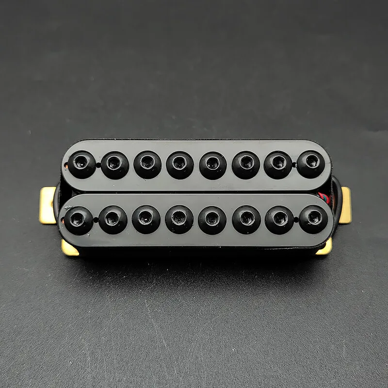 8 سلسلة الغيتار الكهربائي هامبوكر لاقط القطب قطعة قابل للتعديل لفائف الانقسام #5