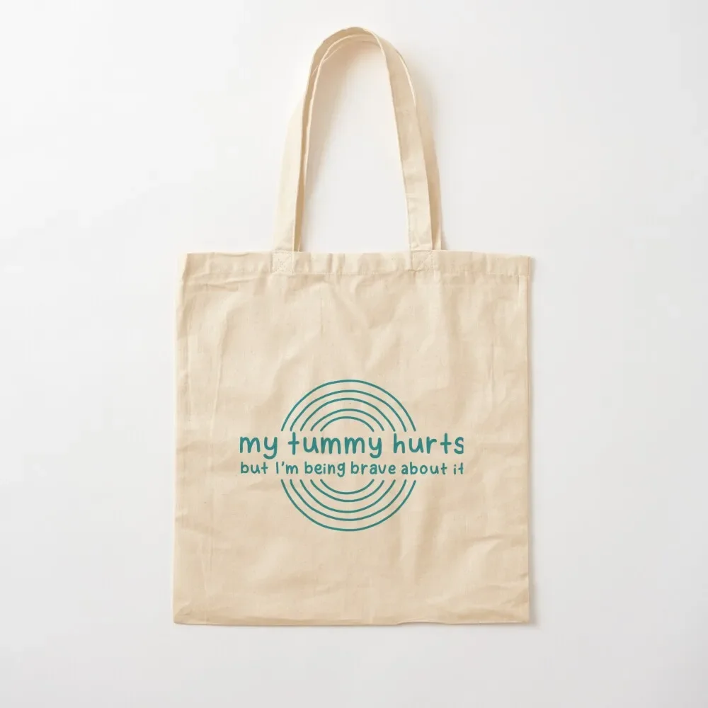 

My tummy hurts Tote Bag Shopper bag shopping bag logo large size bags Women's