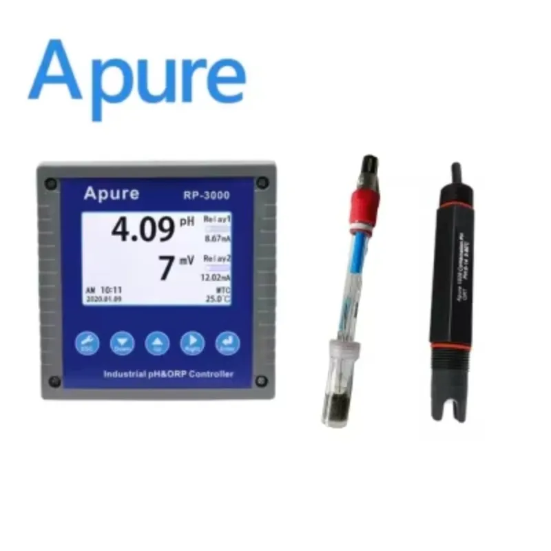 2025Digitales pH-Messgerät pH-Tester Dual pH Orp Meter mit Sensor