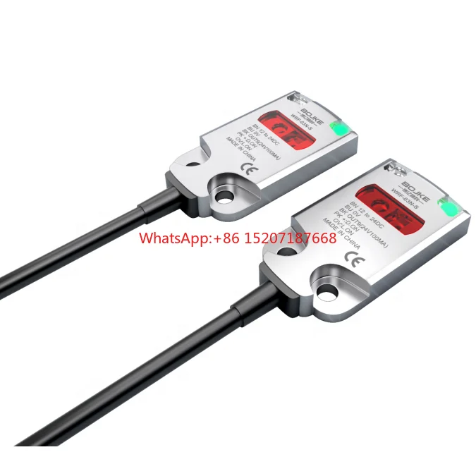 BOJKE background suppression thrubeam accuracy miniature photoelectric sensors outputs photoelectric switch sensor