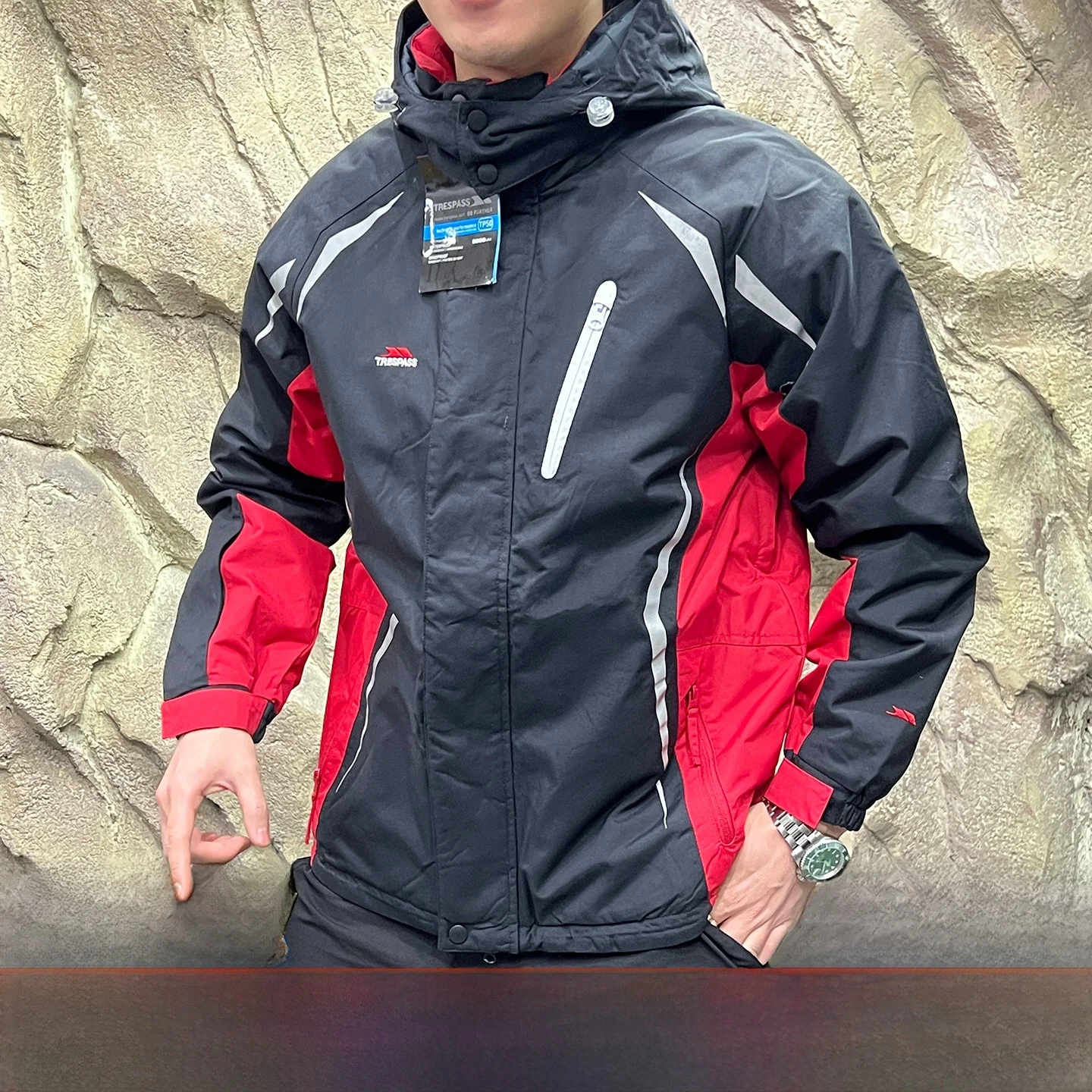 

High-End Men's Outdoor Fce-Lined Cotton Jaet Windproof Water-Resistant Autumn Winter Coat Clex Crtsmanip Youth Fa...