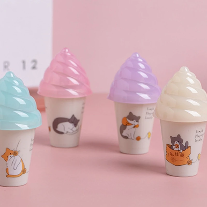 กระเป๋าดินสอ Sharpener การ์ตูน Sharpener สำหรับ (6-8มม.) HB 2B นุ่มถ่าน Hard ถ่านดินสอสีแต่งหน้าดินสอ