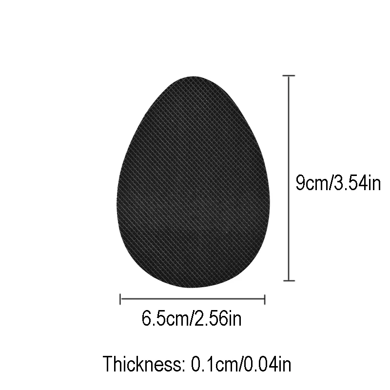 10PCS Anti-Slip Shoe Sole Stickers, Sound-Absorbing Stickers, Wear-Resistant And Customizable, Suitable For High Heels