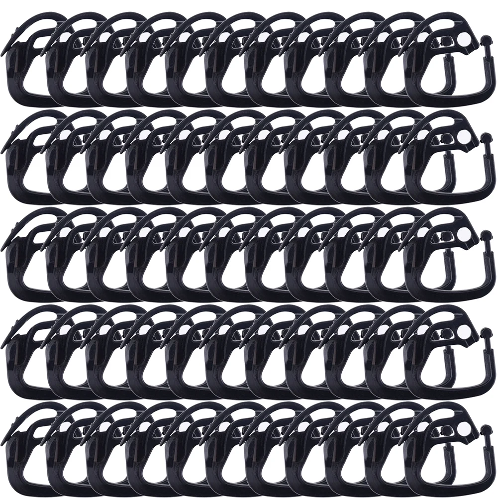 

Shade Clips Hooks Black Fence Netting Clips Hanging Plastic Removable Shade Cloth Clamps Wire Mesh Fixing Brand New