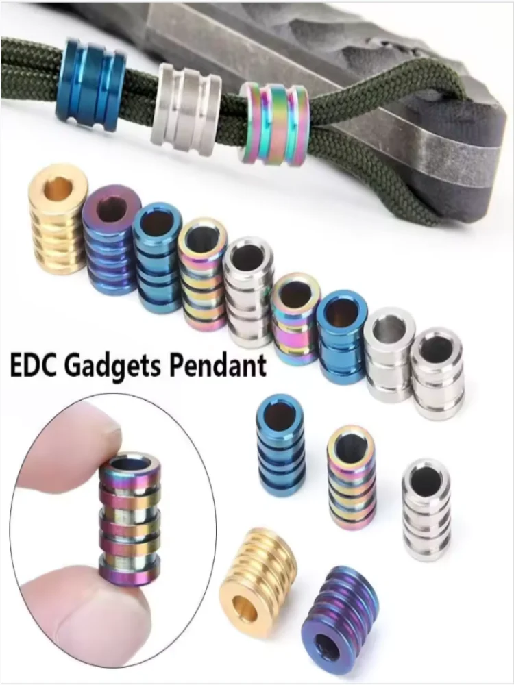 Titanium Alloy Knife Pendant, Umbrella Rope Pendant, Outdoor Knife Pendant, EDC Knife Pendant, Titanium Alloy TC4 Pendant