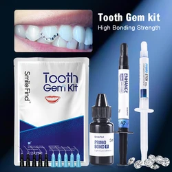 Diy Zahn Juwel Kit Mit Aushärtung Licht Und Kleber Kristalle Teethjewelry Starter Kit Tiktok Diamanten Edelsteine Kit Kieferorthopädie Produkt