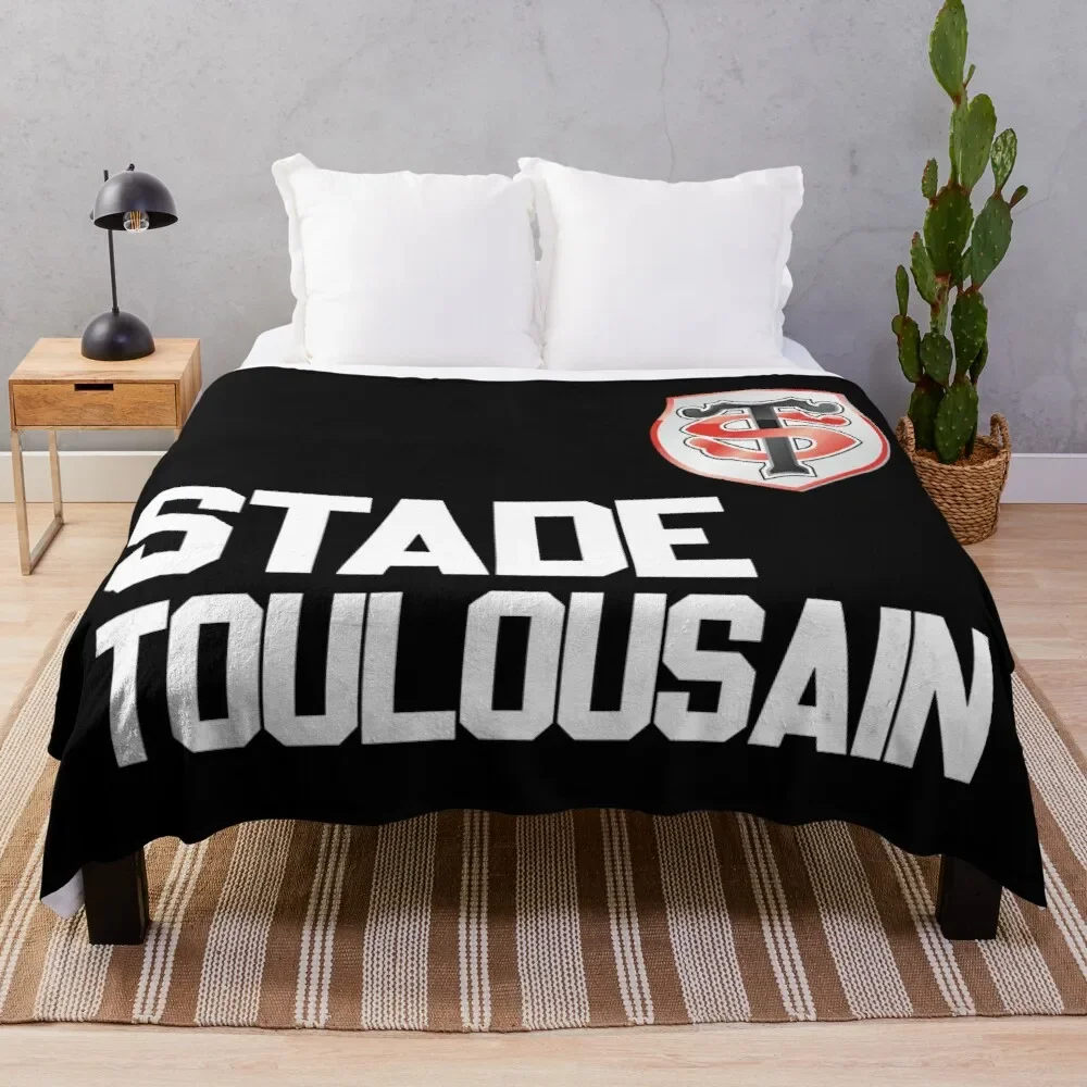 Stade Toulousain Throw Blanket Soft