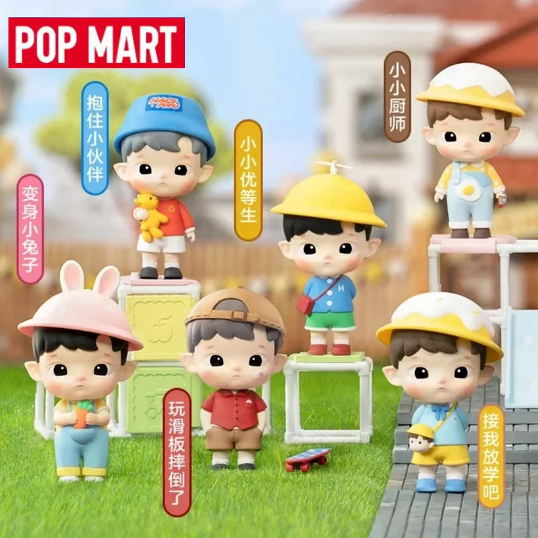 

POP MART HACIPUPU-серия «День детского сада», слепая коробка, сумка для догадок, игрушки Mystery Box, милые украшения для фигурок аниме, Mistery Box