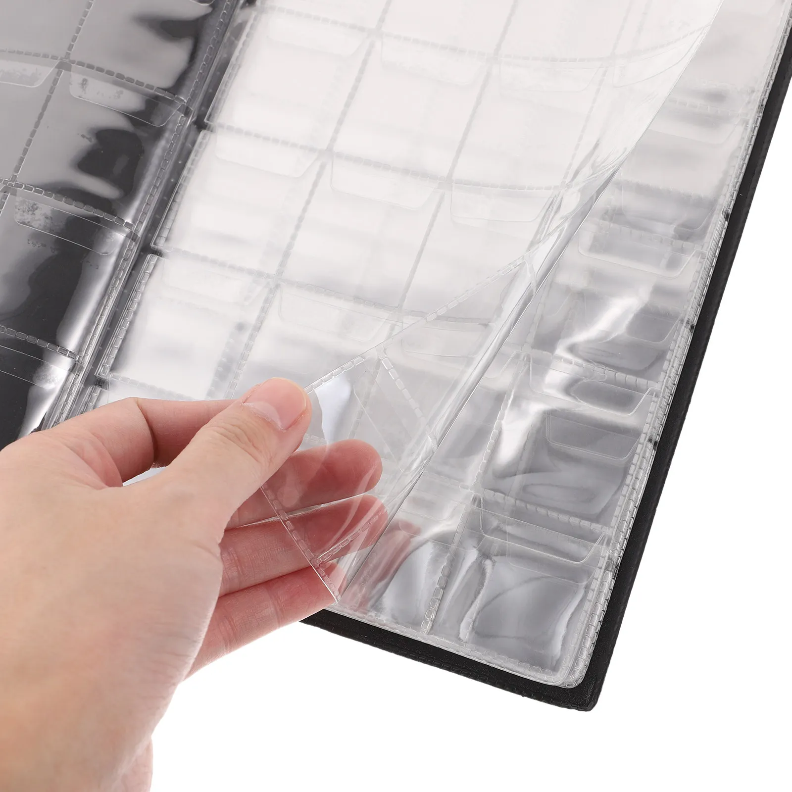 Coin Collection Album Coin Collecting Organizer Book 10 Pages 250 Slots Transparent Holder Collector Gift