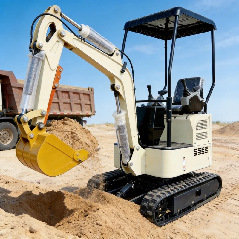 

Мини-экскаватор 1,2 тонны с двигателем YANMAR, стандарт EPA/Euro 5, для сельского хозяйства и строительства, мини-дизельный экскаватор, мини-погрузчик.