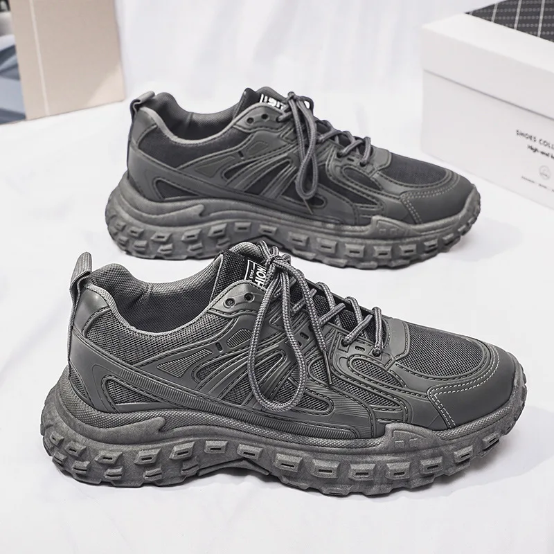 Man Shoes Summer Breathable Mesh Casual Sports Shoes Men's Korean Version Versatile Anti Slip Running Sneakers Trendy Shoes