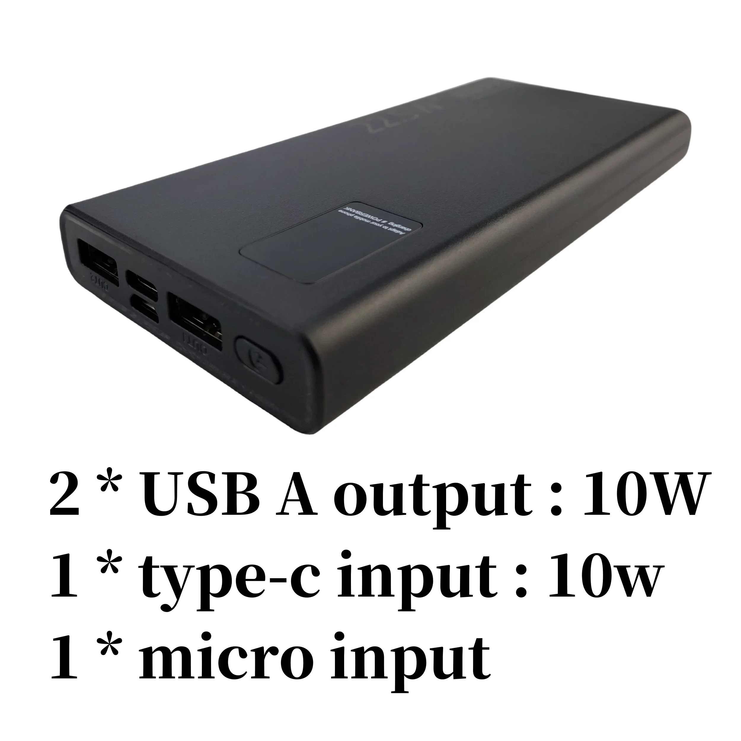 22.5W Super Fast Charging Portable External Battery Digital Display Power Bank