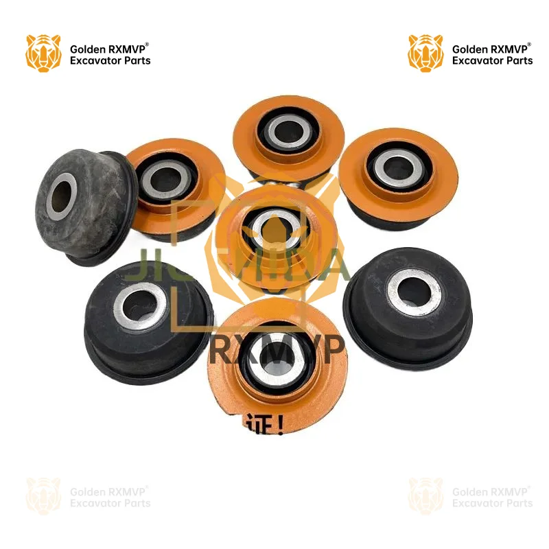 For Sany SY115 135 205 215 235 305 and 8 engine foot pads shock-absorbing rubber excavator accessories