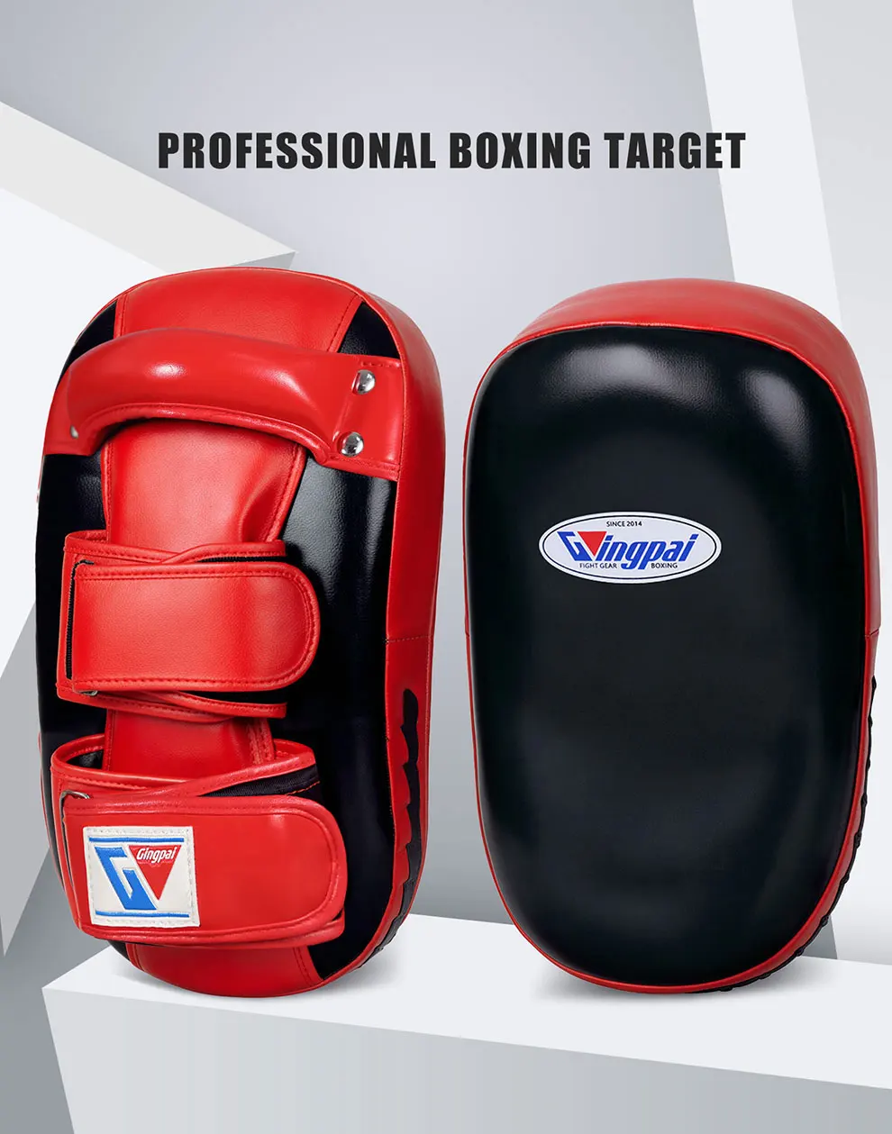 Professionelles Muay Thai Fußziel, verdicktes Boxziel, Sanda Boxen Gebogenes Handziel, Trainingsausrüstung, Beinzielmatte – Detail 1