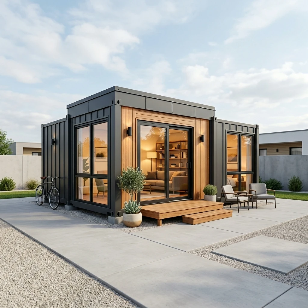 Affordable Prefab Expandable Container House cheap price full furn 2beds steel frame insulation mobile for low-cost housing