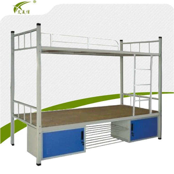 Steel furniture school dormitory bed frame/iron sets bed design prices