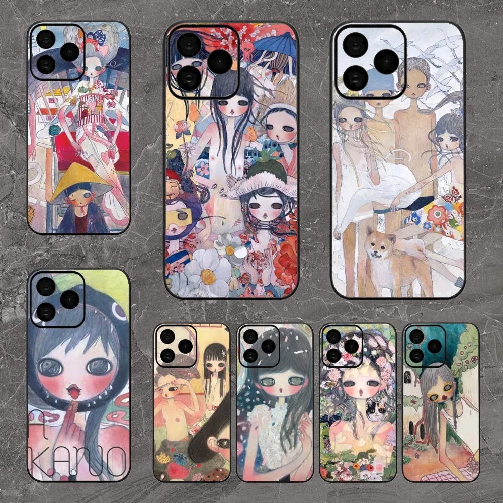 painter Aya takano Phone Case For iPhone 8 15 Plus 11 12 13 Pro Max 14 14 15Pro Max