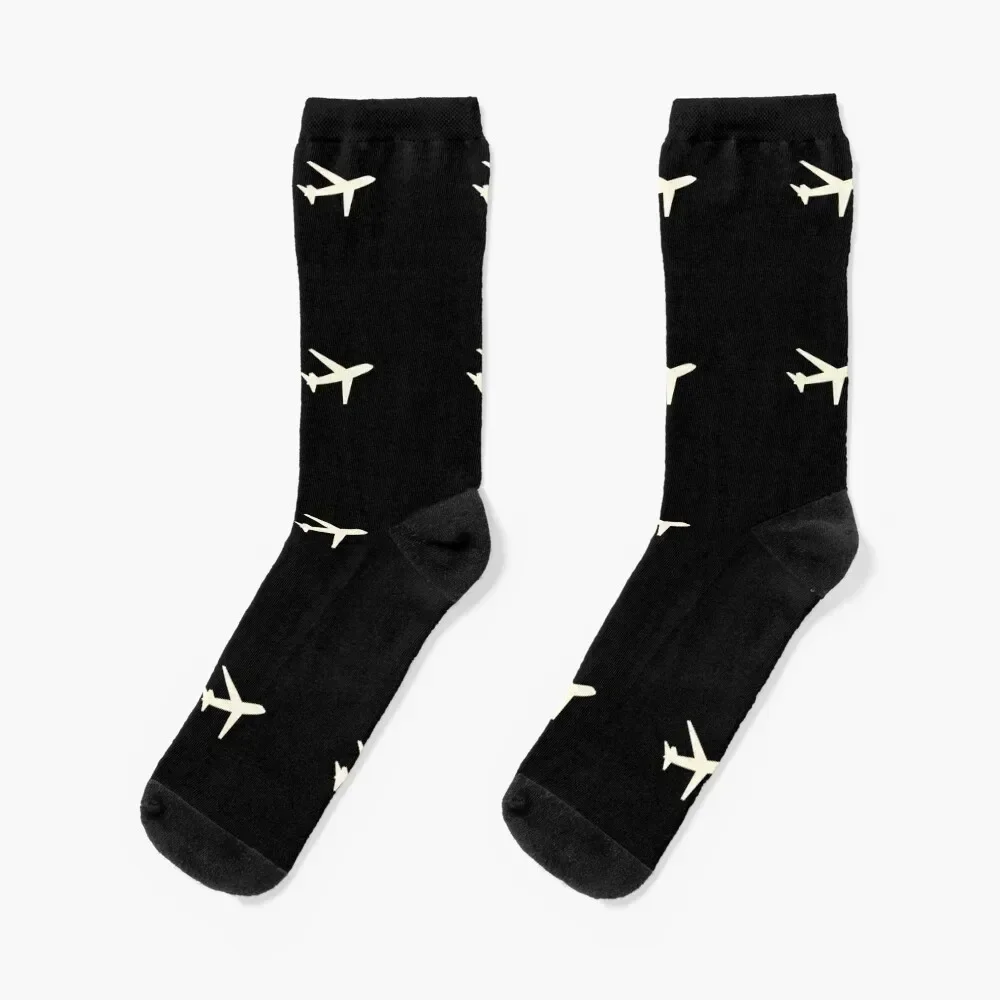 

Plane Socks Thermal man winter sheer Boy Socks Women's