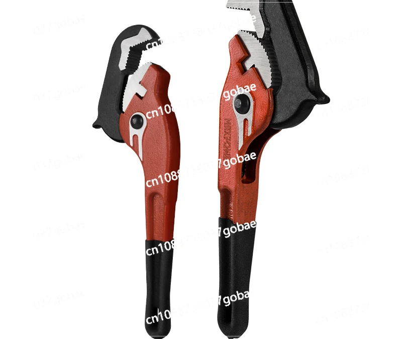 Wyj Fast Nipper for Pipe Universal Fast Dual-Use Box Spanner Heavy-Duty Plumbing Pipe Wrench