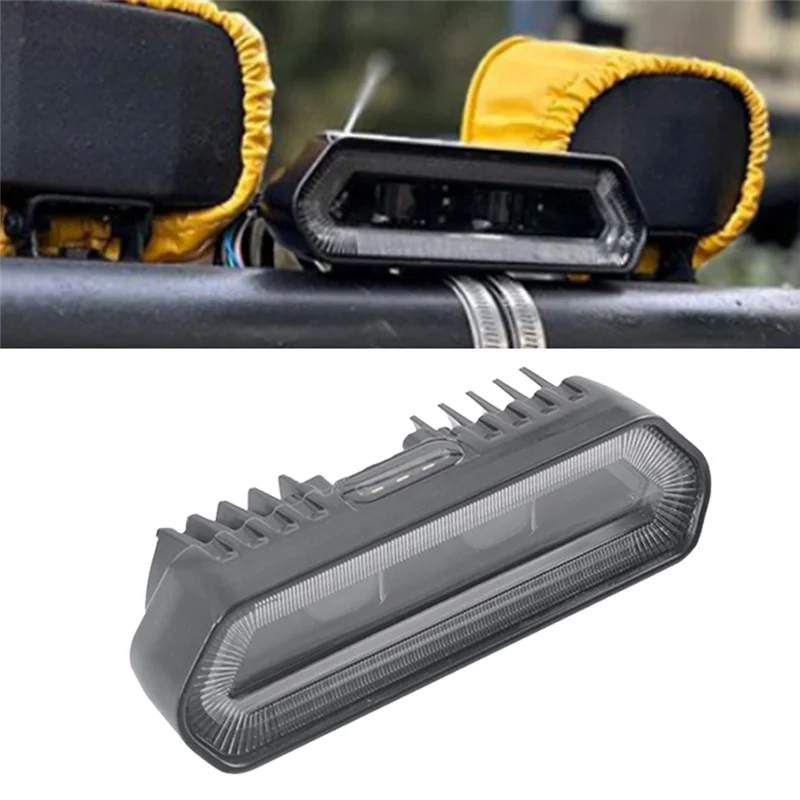 

Для Jeep Wrangler 2016-2018 Совместимый ATV UTV Roll Bar Светодиодный светильник Высокий стоп-сигнал Синий свет