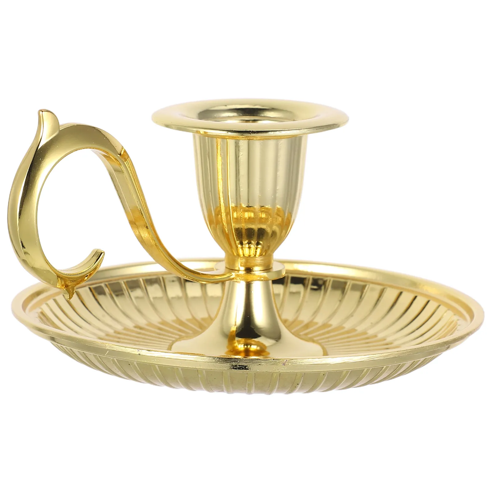 

Retro C Plate Holders Vintage Tray Decor Zinc Alloy Dining Room Table Elegant Design Material Simple Refined