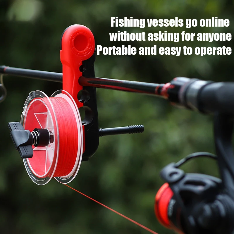 

Portable Compact Fishing Line Spooling Tool For Spinning Reels And Casting Reels Fishing Lure Reel Line Spooler