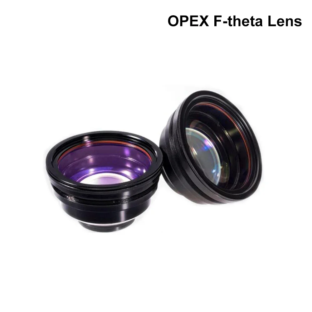 F-theta Lens Field Lens 1064nm 70x70-300x300mm F100-420nm for 1064nm YAG Optical Fiber Laser Marking Machine Parts