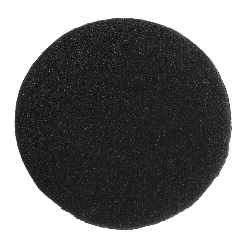 Espuma Earphone Pad Capas para Headset, substituição do fone de ouvido, preto, 40 Pair, 60 milímetros
