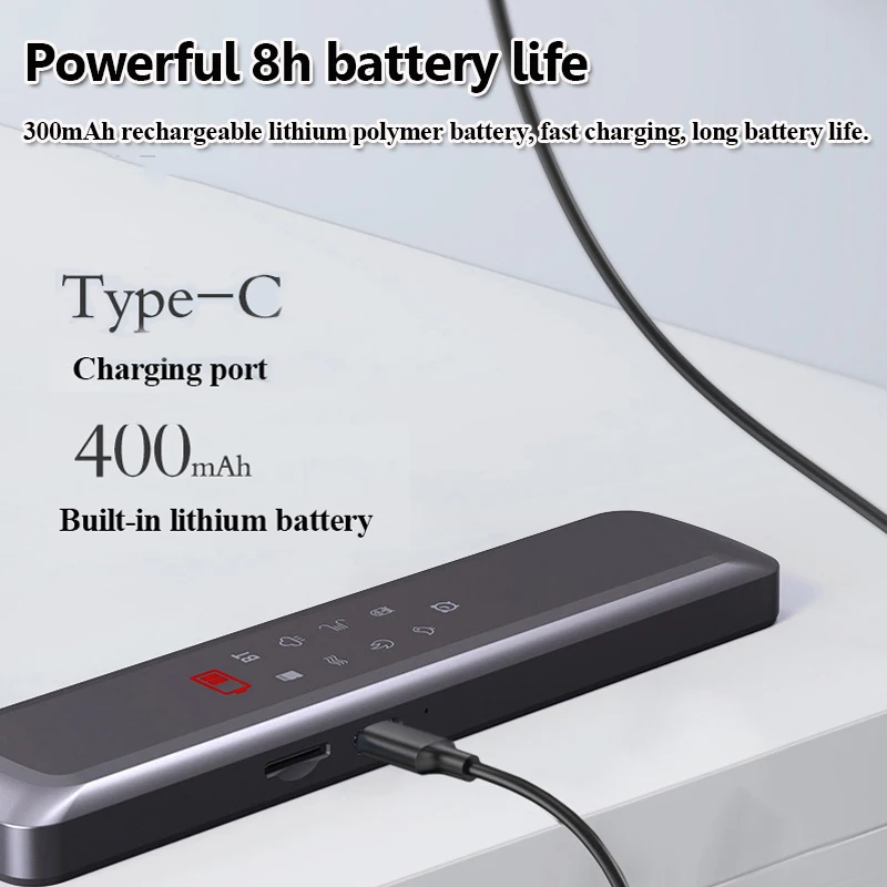 تحت وسادة العظام التوصيل سمّاعات بلوتوث الضوضاء البيضاء النوم المعونة مكبرات الصوت مع شاشة LED توقيت إيقاف TF بطاقة تشغيل الموسيقى