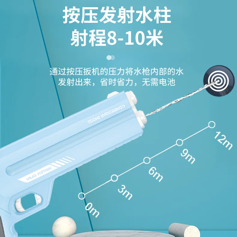 AK UNCLE Elektrisch waterpistool Hogedruk waterpistool speelgoed water speelgoed voor buiten