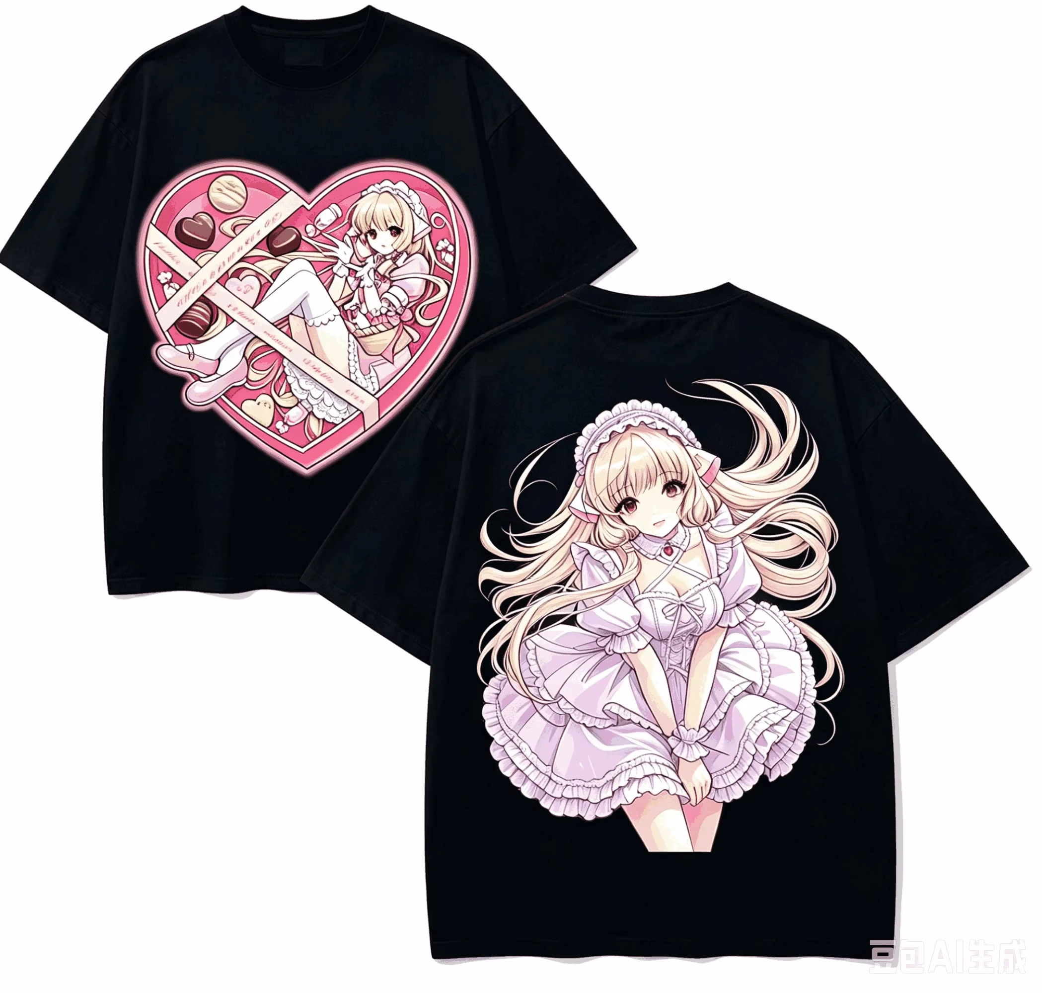 Chobits Anime Lover Graphic T-shirt Harajuku Cotton Retro High Street Unisex Oversized Short Sleeve Streetwear Fashion Tee