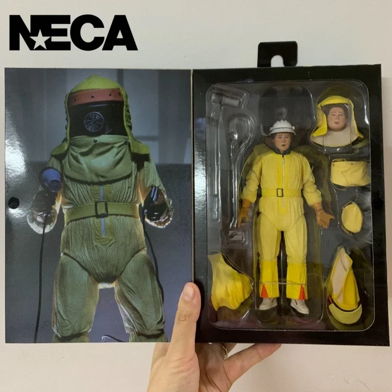 

NECA Back To The Future Marty McFly Biff Griff Tannen Doc Brown Doc Brown Hazmat Suit Action Figure Martin Joker Clown Model Toy