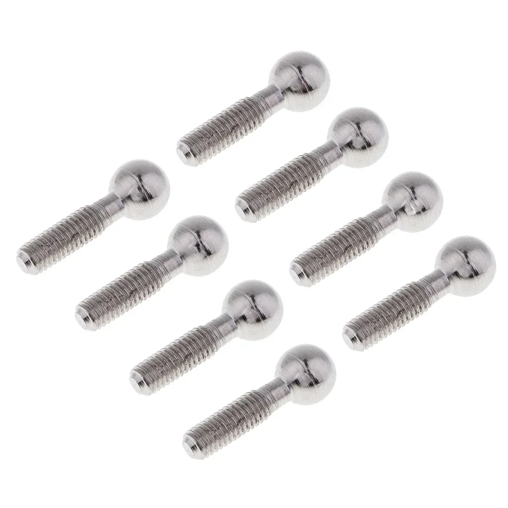 8Pcs/set HSP 02152 M5 Ball-Head Screw For 1/10 RC Model Remote Control Car Spare Parts HSP 94122 94166 94188