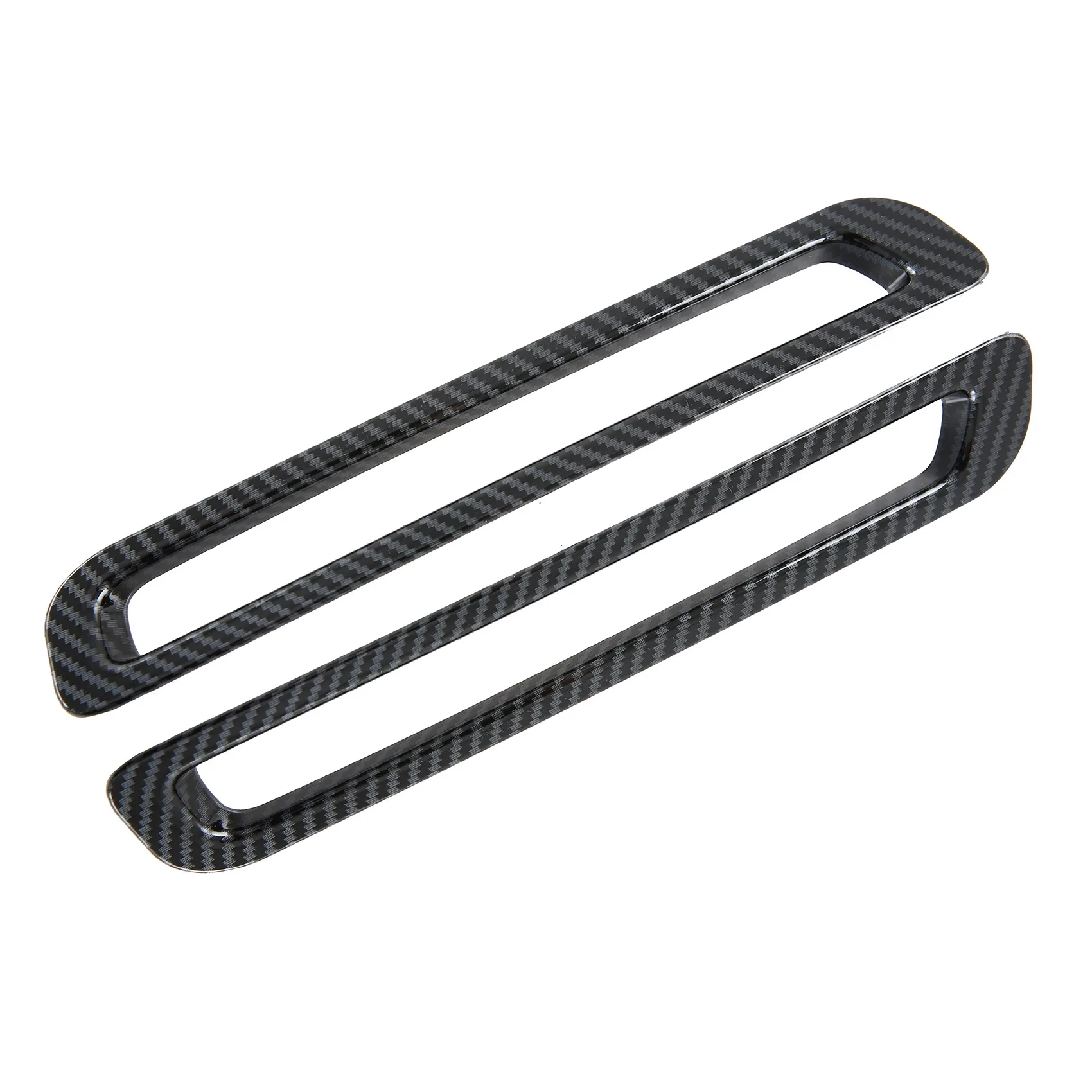 Car Carbon Fiber ABS Rear Fog Cover Trim Stickers for ZRV ZR-V