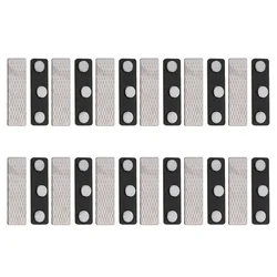 12 pezzi targhette magnetiche per nome etichette supporto supporto magneti distintivi distintivi attrazione resistenza alle alte temperature