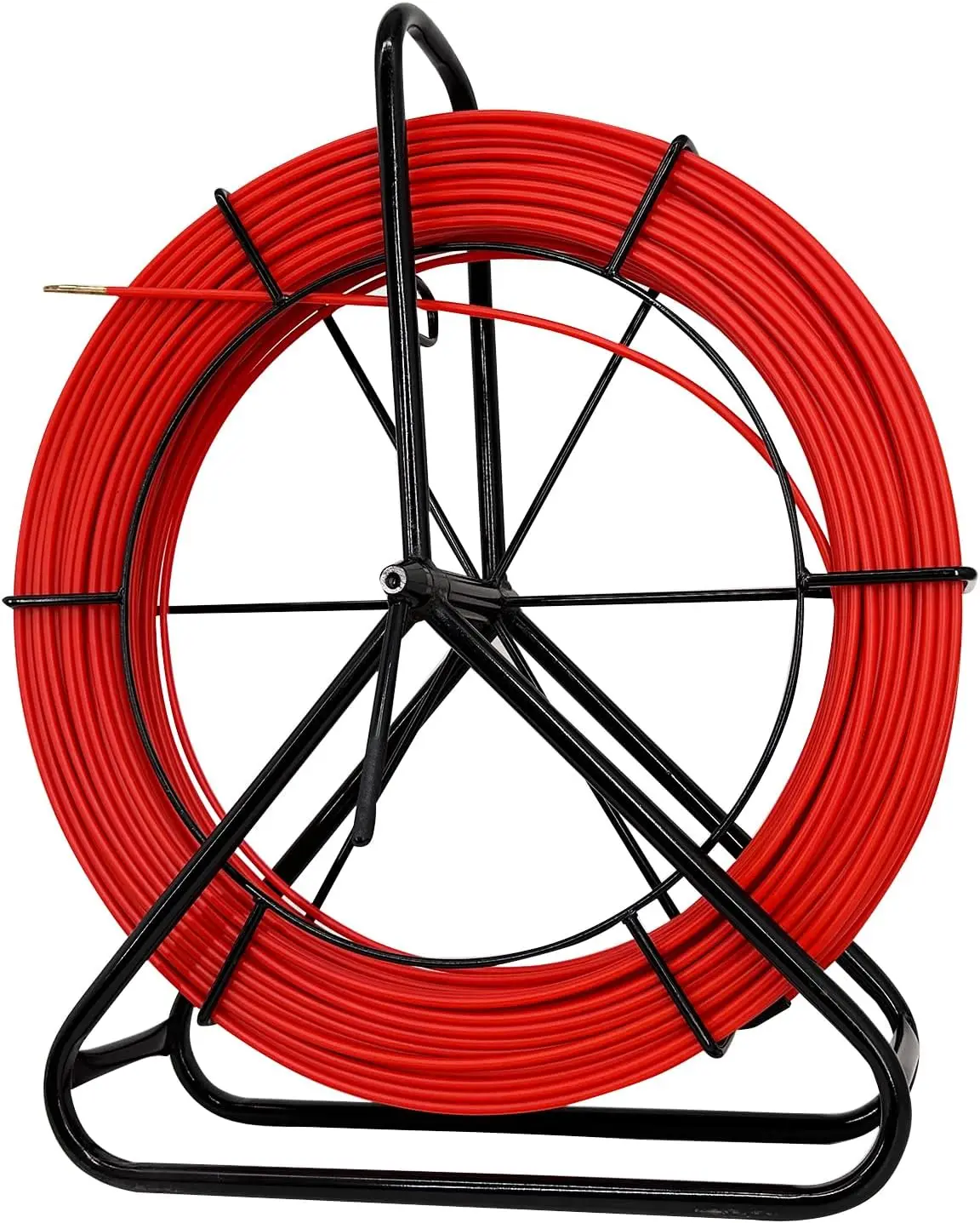Fish Tape FiViolet Reel Stand, Duct Rodder Cable Puller, Le plus récent, Courir continu, 500FT