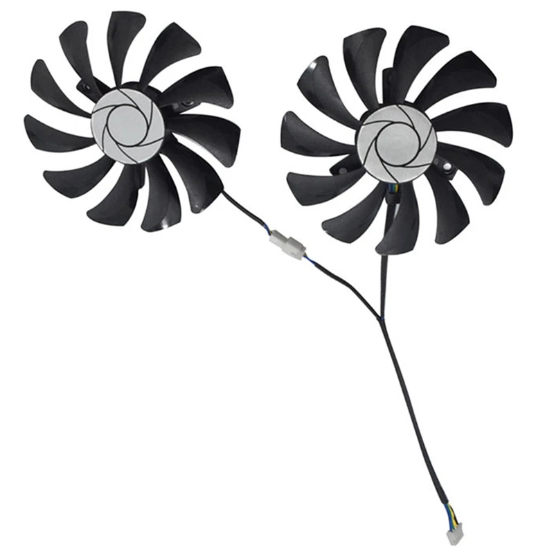 1Pair 85MM HA9010H12F-Z 4Pin Cooler Fan For MSI GTX 1060 OC 6G GTX 960 P106-100 P106 GTX1060 GTX960 Graphics Card Fan