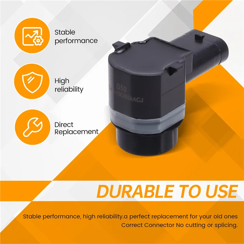 Carro invertendo radar pdc sensor sensores de assistência distância estacionamento carro CJ5T-15C868-AA para ford kuga 2013-a97e